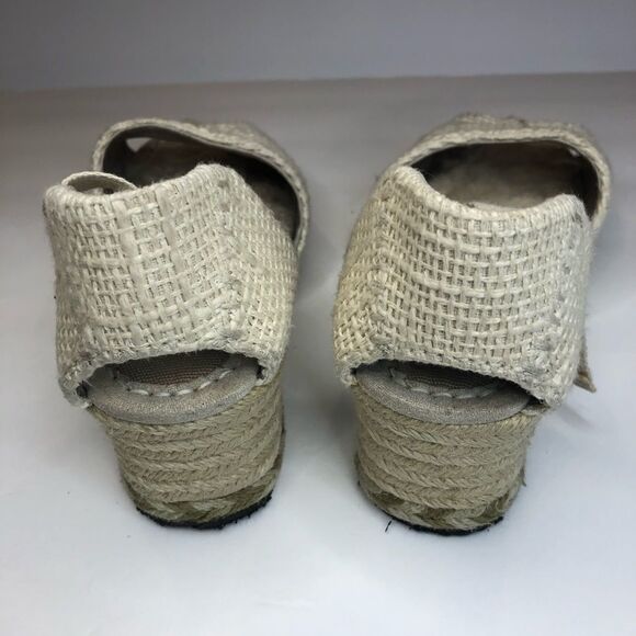 Ugg wedge tie up Sherpa lined sandals size 6 - Picture 4 of 9